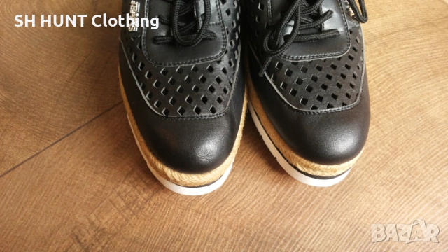 ARMANI JEANS Real Leather Размер EUR 38 / UK 5 дамски еспадрили 114-13-S, снимка 10 - Дамски ежедневни обувки - 52654084