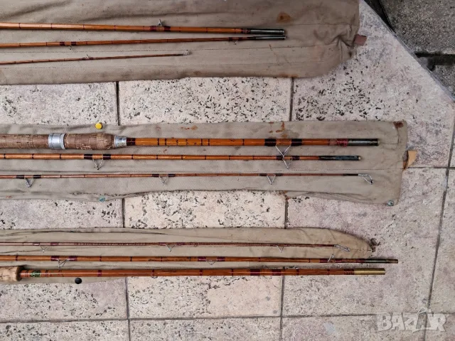 РЕТРОТО Е НА МОДА-УНИКАТИ,бамбуци лепени, снимка 9 - Въдици - 42879914