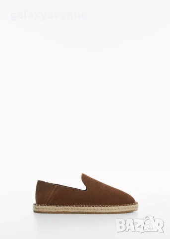 Mango Мъжки еспадрили от велур с юта, снимка 2 - Мокасини - 54067697