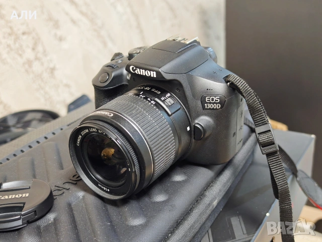 Canon eos1300D , снимка 2 - Фотоапарати - 53928036