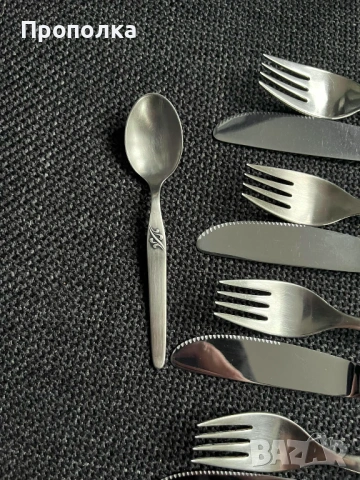 Комплект Дълбоко посребрени 100 прибори за хранене за четирима, снимка 5 - Прибори за хранене, готвене и сервиране - 53450623