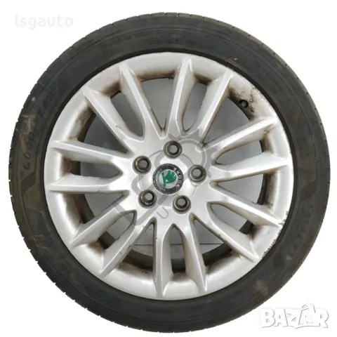 Алуминиеви джанти 5x112 с гуми R17 Skoda OCTAVIA II (1Z) 2004-2010 ID: 134174, снимка 4 - Гуми и джанти - 47274943