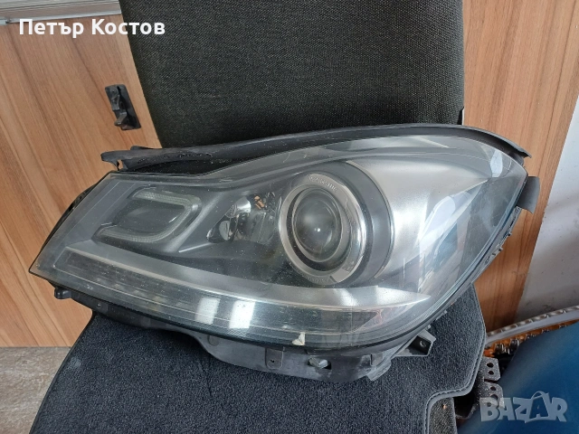 Mercedes C W204 ляв фар 2011 Face 