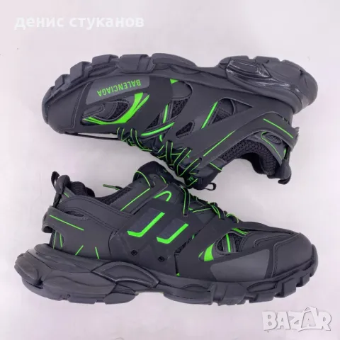 Balenciaga Track "BLACK NEON, снимка 2 - Маратонки - 47355572