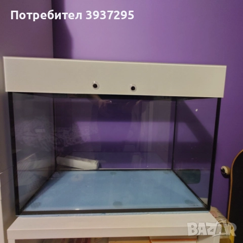 Аквариум оборудван + консумативи