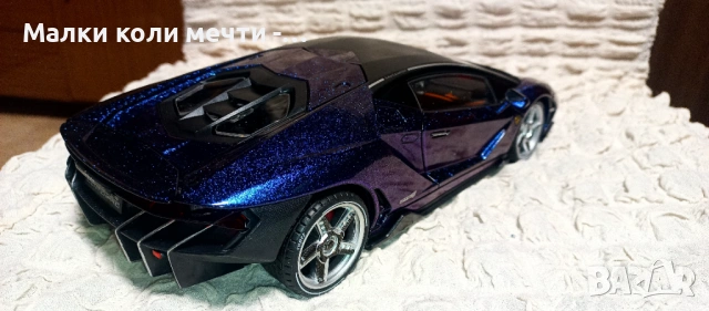 Метална количка Lamborghini Centenario - 2016 г.  Мащаб 1:18 , чисто нова , снимка 4 - Колекции - 53138349