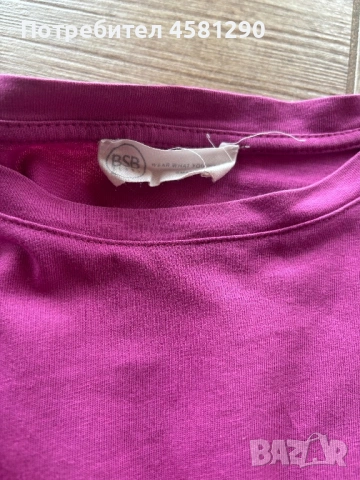 Дамска блуза BSB, снимка 2 - Тениски - 54067644