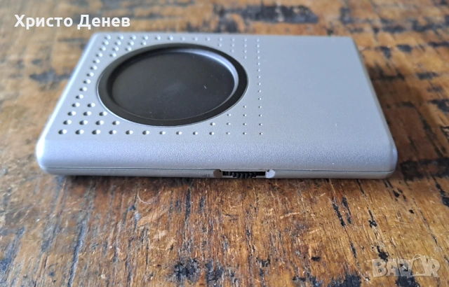 часовник будилник дигитален Marksman Марксман с кожено калъфче за бюро, снимка 7 - Други - 54066648