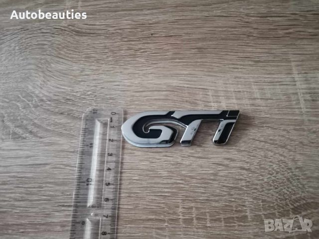 Peugeot GTI надпис емблема, снимка 6 - Аксесоари и консумативи - 46391189