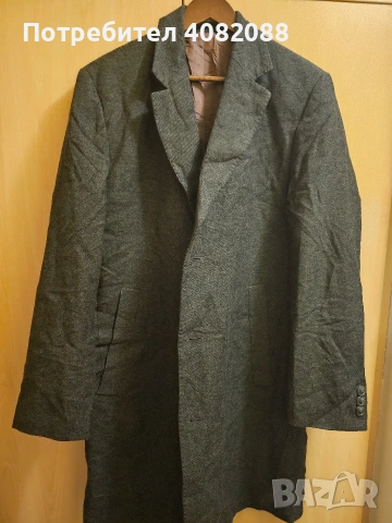 Сако Hugo Boss мъжко палто преходно . Размер L, състав вискоза., снимка 2 - Якета - 53238407
