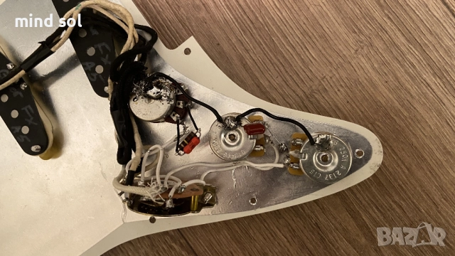 Stratocaster Loaded Pickguard with Mojo Gear FX Pickups , снимка 7 - Китари - 52489930