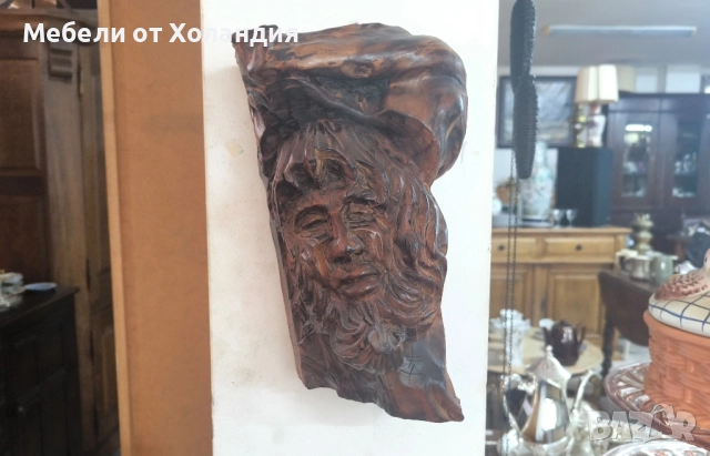 Дърворезба за окачване на стена, снимка 2 - Декорация за дома - 52389870