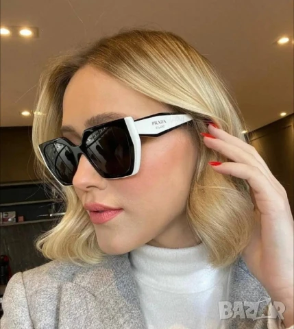 очила с черен обикновен калъф prada , снимка 5 - Слънчеви и диоптрични очила - 51293702