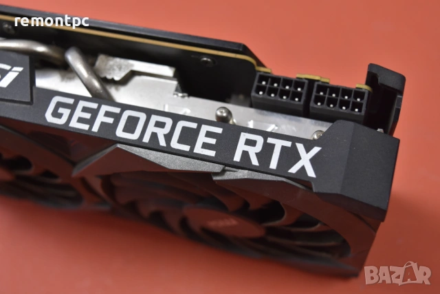 MSI Ventus Geforce RTX 3060TI 8 GB видео карта, снимка 4 - Видеокарти - 53632458