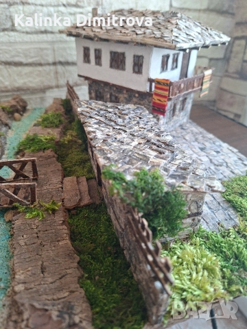 Макет на къща в Боженци-изцяло ръчна изработка., снимка 16 - Декорация за дома - 53783868
