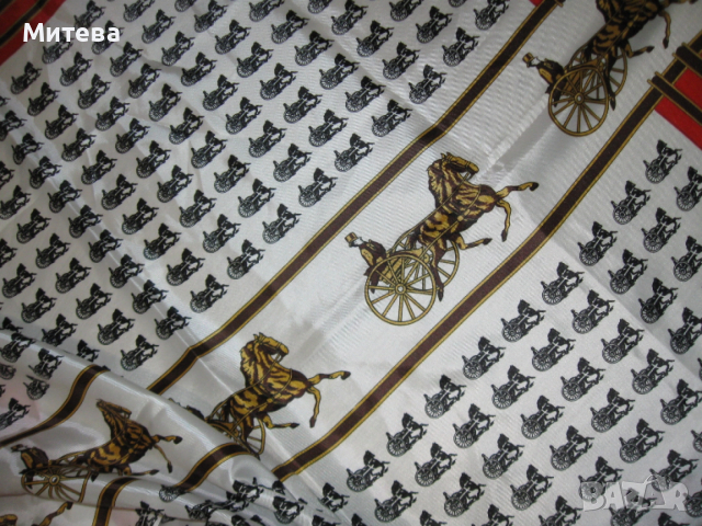 Hermes дамски шал, снимка 4 - Шалове - 52597385