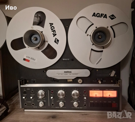 Revox B77 перфектен извън гамата с 4 глави