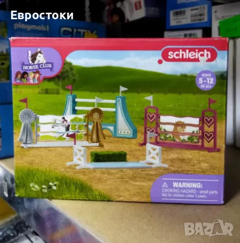 Игрален комплект SCHLEICH 42612 Obstacle Accessoires Horse Club Toy, снимка 4 - Образователни игри - 47199153