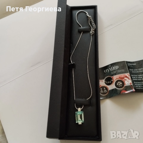 Колие на австрийската фирма „CRYSTALP", снимка 5 - Колиета, медальони, синджири - 51732392