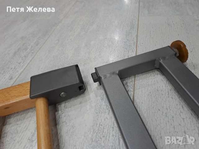 Разтегателна предпазна врата GEUTHER/немска -(95/80см), снимка 8 - Интериорни врати - 53227677