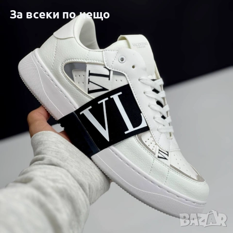 Valentino Garavani Мъжки Маратонки С Кутия👟Мъжки Спортни Обувки Бяло Код S440