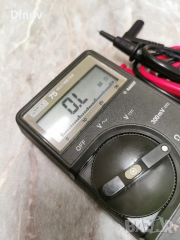 мултиметър мултицет FLUKE 75 USA , снимка 2 - Други инструменти - 51259711