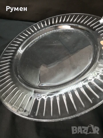 Голям кристален поднос , снимка 6 - Чинии - 49350793