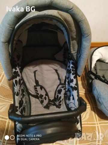 Детска количка с три коша. Adbor Marsel Elite 3 в 1 F03, снимка 8 - Детски колички - 53323605