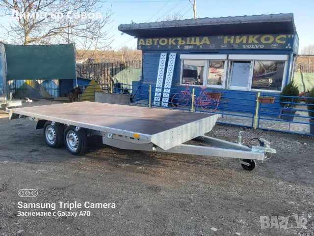 REPO FLAT 4.10 x 2.10м. за мотори, АТV/UTV до 750кg., снимка 2 - Ремаркета - 53465993