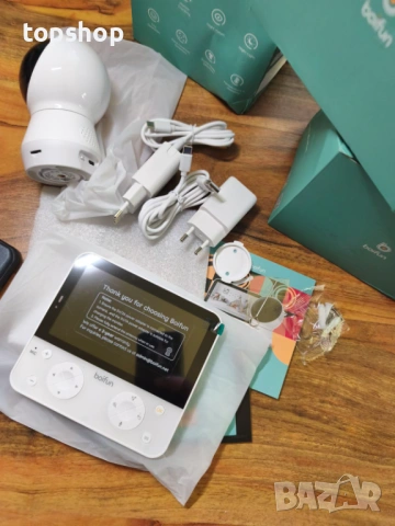 Чисто нов запечатан 2K AI Бебефон BOIFUN – 5.5" Дисплей, WiFi, Нощно виждане и AI датчици, снимка 11 - Бебефони - 53782183