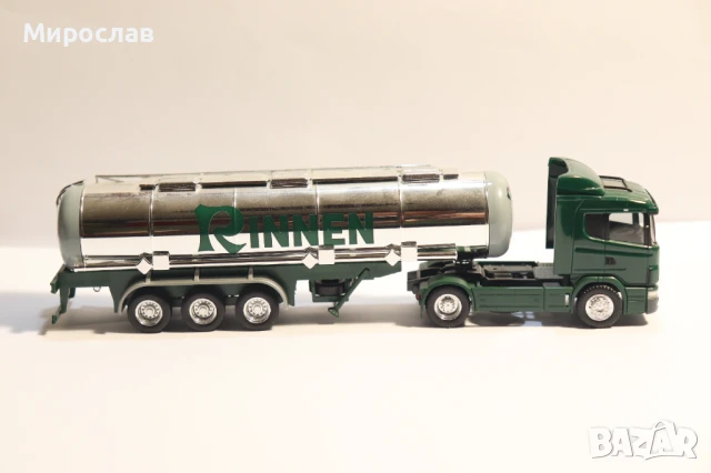 HERPA H0 1/87 SCANIA ЦИСТЕРНА KАМИОН МОДЕЛ TIR, снимка 5 - Колекции - 51073934