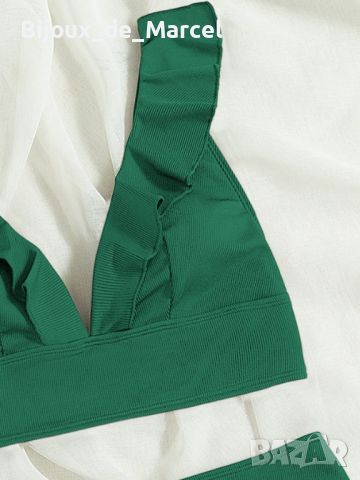 Бански Crissa Green - S M L XL размери, снимка 5 - Бански костюми - 45305909