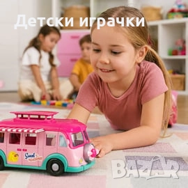 Кукла Барби с камион за сладолед , снимка 2 - Кукли - 52657844