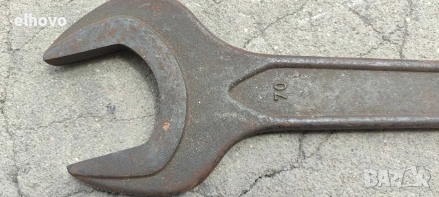 Ключ гаечен, едностранен 70mm, снимка 4 - Ключове - 50484206