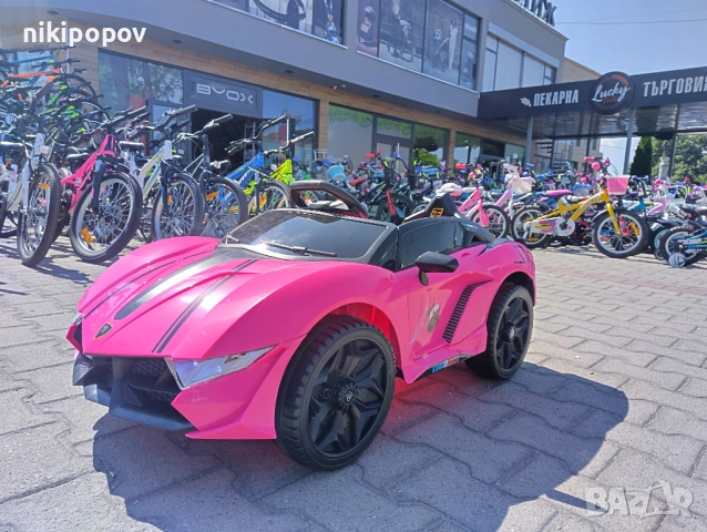 DC Акумулаторна кола CORDOBA розова, снимка 2 - Детски велосипеди, триколки и коли - 53569554