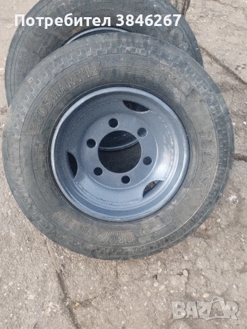 Гуми със джанти 17.5 за четири точно ремарке, снимка 3 - Селскостопанска техника - 52789510