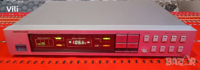 Стерео тунер Onkyo integra t-4015, снимка 6 - Ресийвъри, усилватели, смесителни пултове - 46723821