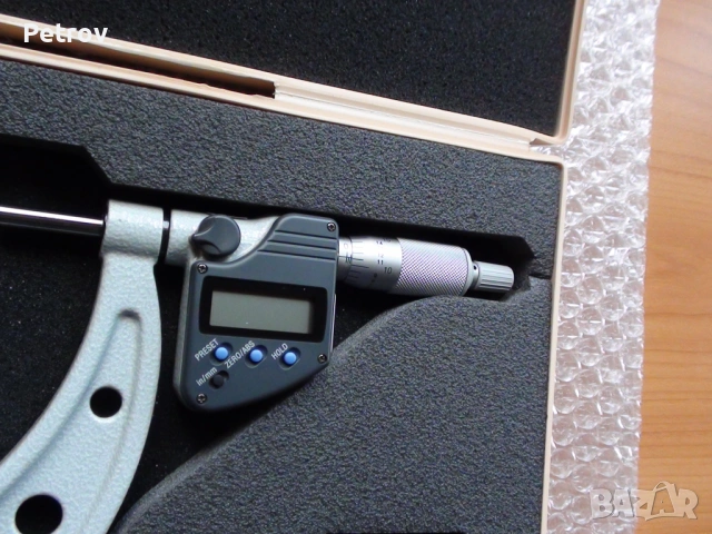 Mitutoyo - MDC-5" MJ - No.293-351 - MADE IN JAPAN - Дигитален Микрометър 5 - 6" / IP 65 - GERMANY !!, снимка 6 - Шублери - 52045474
