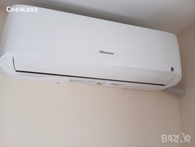 Климатик HISENSE CA25YR03G/CA25YR03W много добро състояние като нов, с оставаща гаранция , снимка 2 - Климатици - 51451432