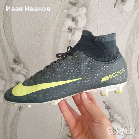 бутонки Nike Mercurial Victory VI CR7 DF FG номер 44,5-45, снимка 13 - Футбол - 46103868