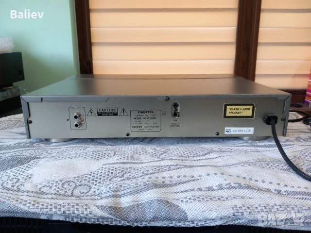 ONKYO C-200 CD PLAYER , снимка 5 - Аудиосистеми - 46304980