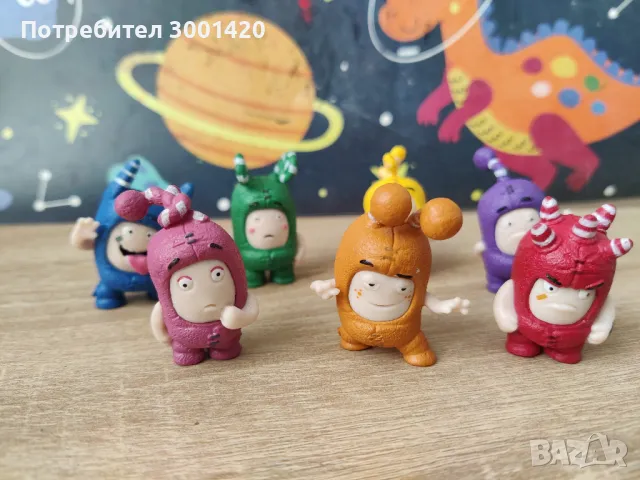 Oddbods колекция фигурки - оригинална серия, снимка 1 - Фигурки - 46907994