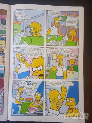 КОМИКС Simpsons Comics Presents: Bart Simpson (Семейство Симпсън), снимка 3 - Списания и комикси - 45177016