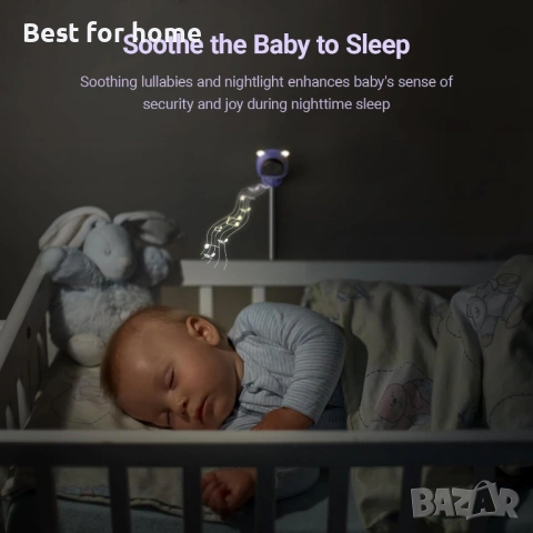 Умен бебефон, безконтактно решение с A.I за проследяване на дишане , снимка 4 - Бебефони - 53382316