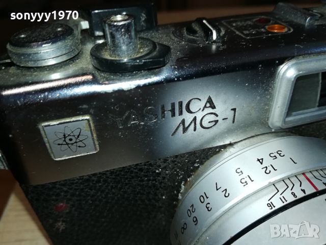 YASHICA MG-1 MADE IN JAPAN-ВНОС GERMANY 1204241054, снимка 5 - Фотоапарати - 45233963