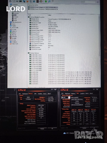 Рам памет 32GB DDR5 5600 Corsair Vengeance , снимка 4 - RAM памет - 52886865