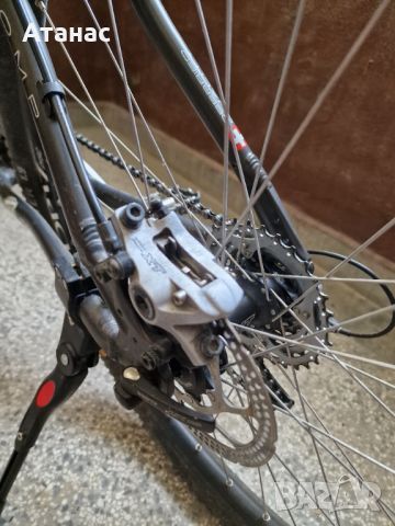 Швейцарски TOMCAT Велосипед 26 цола до 165см H SHIMANO DEORE XT JAPAN, снимка 18 - Велосипеди - 46333650