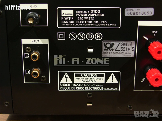 Комплект   Sansui c-2102 / b-2102 , снимка 11 - Ресийвъри, усилватели, смесителни пултове - 53707931