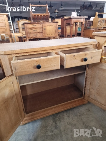 Масивен Скрин -внос от Германия! , снимка 3 - Скринове - 52151805