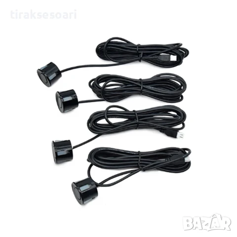 Парктроник за МПС с 4 сензора 1124 и зумер, звуков модул, бипер, снимка 3 - Аксесоари и консумативи - 50463935